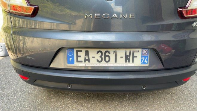 Renault Megane III ESTATE 1.5 DCI 110CH ZEN EDC EURO6 2 Gris F de 2016