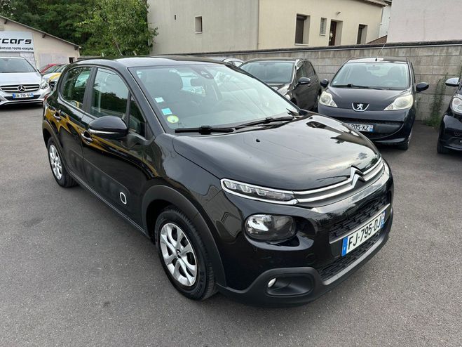 Citroen C3 1.6 BlueHDi 100 SS BVM6 Feel Noir de 2019