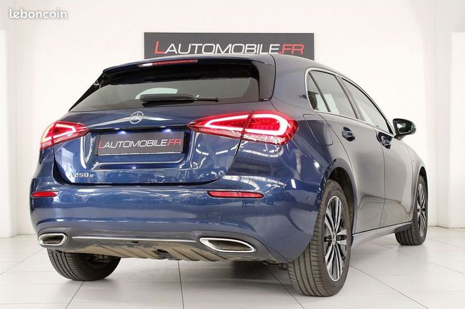 Mercedes Classe A 250 E 160 102CH STYLE LINE 8G-DCT CUIR N Bleu de 2021