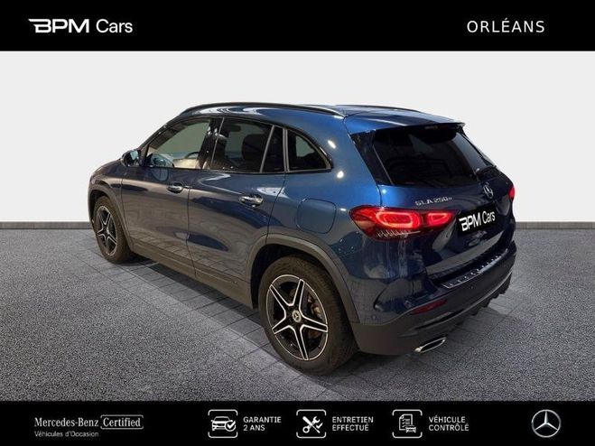 Mercedes Classe GLA 250 e 160 102ch AMG Line 8G-DCT Bleu Denim Mtallis de 2022