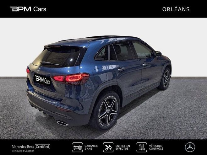 Mercedes Classe GLA 250 e 160 102ch AMG Line 8G-DCT Bleu Denim Mtallis de 2022