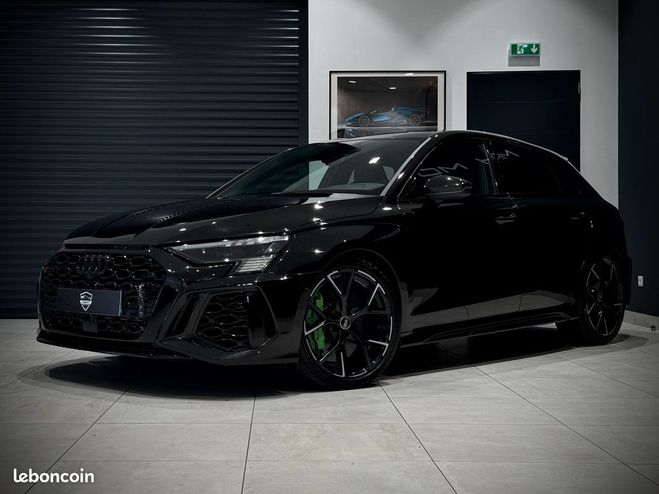 Audi RS3 SPORTBACK III 8Y 2.5 TFSI 400 Ch QUATTRO Noir de 2022