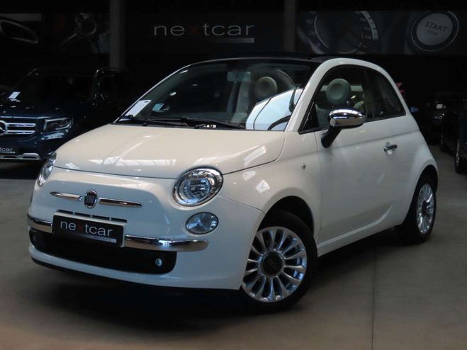 Fiat 500 C 1.2i Lounge Blanc de 