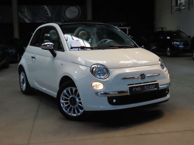 Fiat 500 C 1.2i Lounge Blanc de 