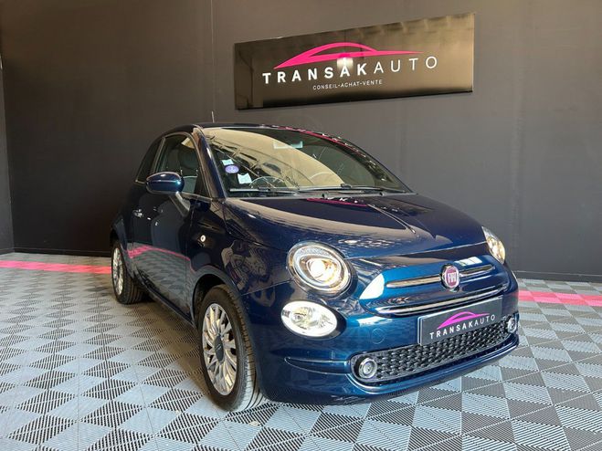 Fiat 500 1.0 70ch LOUNGE Bleu de 2020