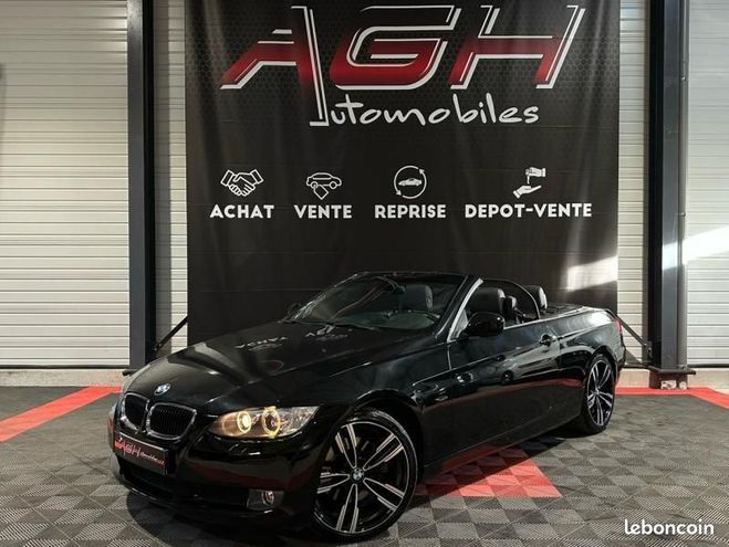 BMW Serie 3 Cabriolet 330d 245ch Luxe Noir de 2009