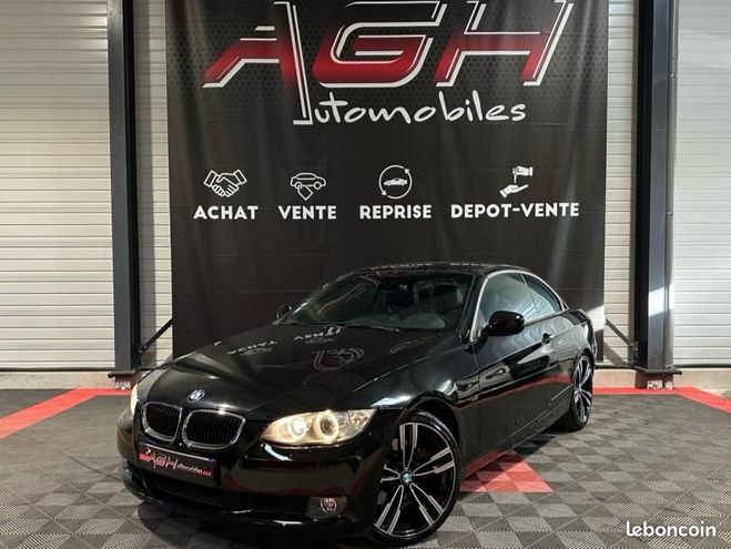 BMW Serie 3 Cabriolet 330d 245ch Luxe Noir de 2009