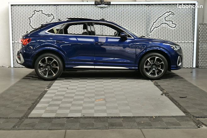 Audi Q3 Sportback 45 TFSIe 245CH S TRONIC LINE 1 Bleu de 2021