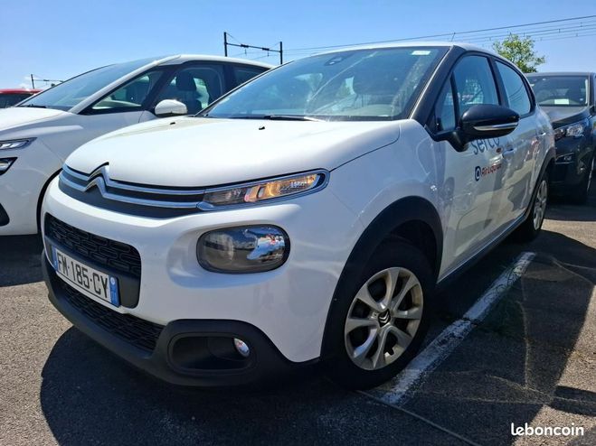 Citroen C3 6990 ht 1.5 bluehdi 100ch Blanc de 2019