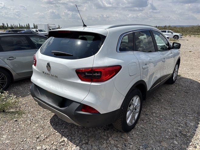 Renault Kadjar 1.2 TCE 130 ENERGY 4WD - 1 ERE MAIN - 62 Blanc Mtallis de 2015
