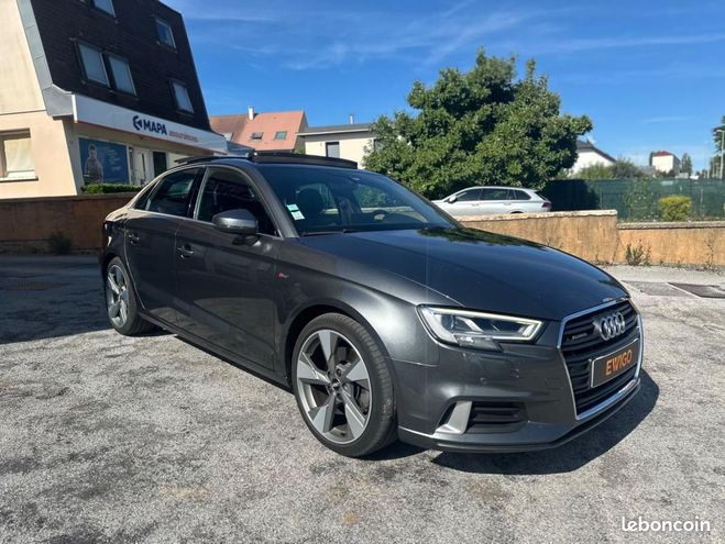 Audi A3 2.0 TDI 184CH S-LINE QUATTRO S-TRONIC BE Gris de 2016