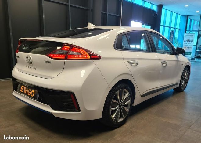 Hyundai Ioniq 1.6 141ch HYBRID CREATIVE BVA6 Blanc de 2018