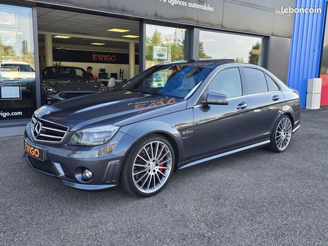 Mercedes Classe C 63 AMG PPP PERFORMANCE 487ch-IMMAT FRANC Gris de 2010
