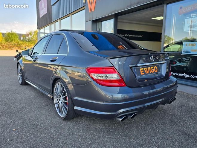 Mercedes Classe C 63 AMG PPP PERFORMANCE 487ch-IMMAT FRANC Gris de 2010