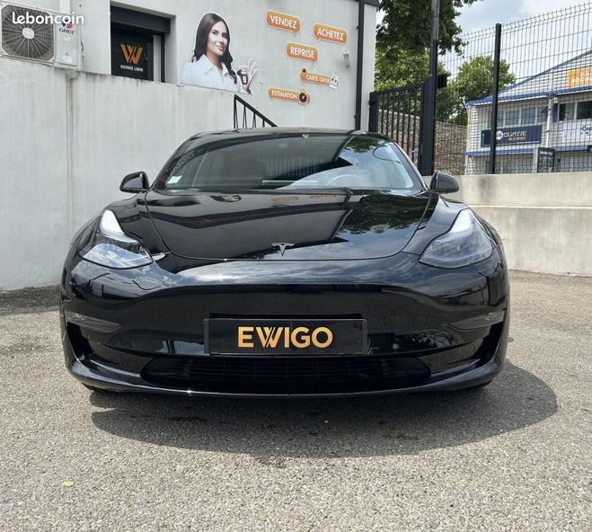 Tesla Model 3 LONG RANGE DUAL MOTOR 476CH AWD 75 KWH Noir de 2023