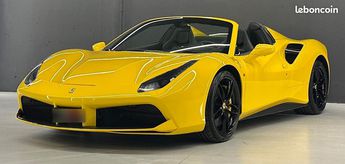  Voir détails -Ferrari 488 GTB SPIDER V8 3.9T 670ch Pack Carbone Ex à Saint-Priest (69)