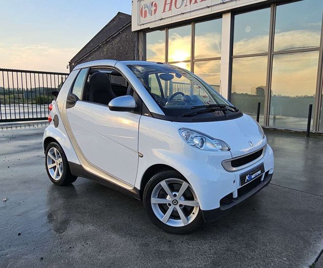 Smart Fortwo Cabrio 0.8 cdi Pure Softouch Blanc Mtallis de 