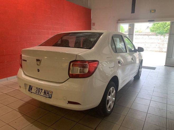Dacia Logan II (L52) 1.2 16v 75ch Ambiance Euro6 BLANC de 2016