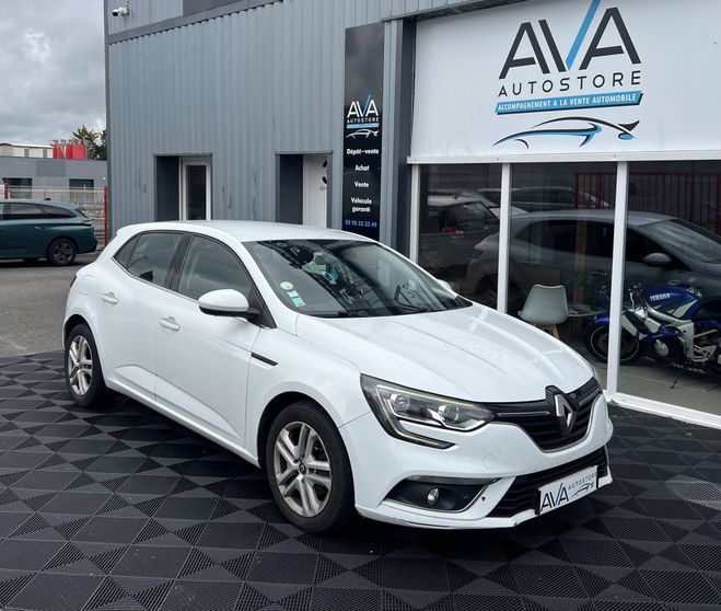 Renault Megane IV (BFB) 1.5 dCi 110ch energy Business BLANC de 2016