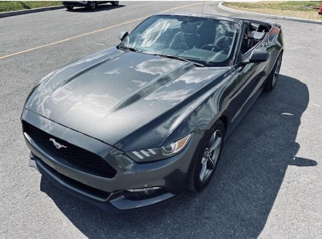 Ford Mustang Convertible V6 3,7L BVA CABRIOLET Gris Fonc Mtallis de 2016