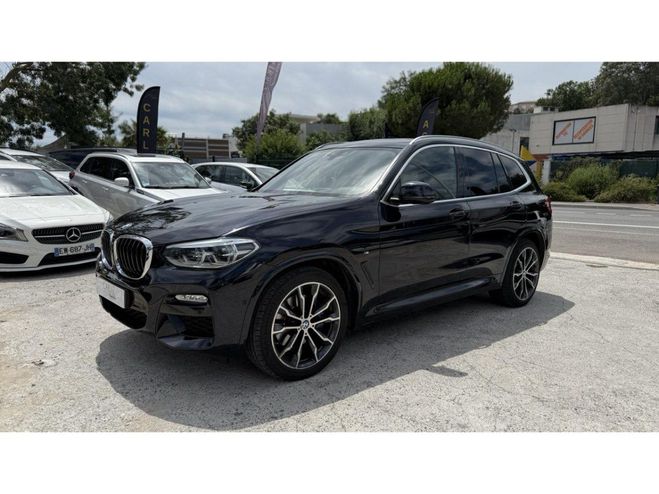 BMW X3 (G01) xDrive 30d 265cv M Sport BVA8 Noir mtallis de 2018