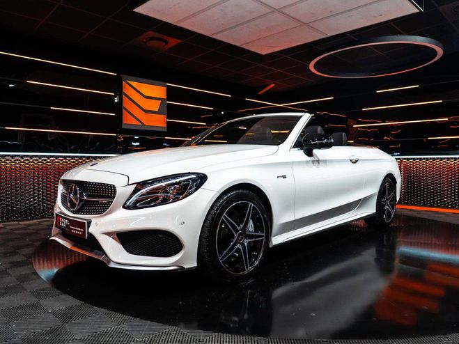 Mercedes Classe C 43 AMG CABRIOLET 3.0L 367CH 4 MATIC 149 - BLANC POLAIRE UNIE de 2017