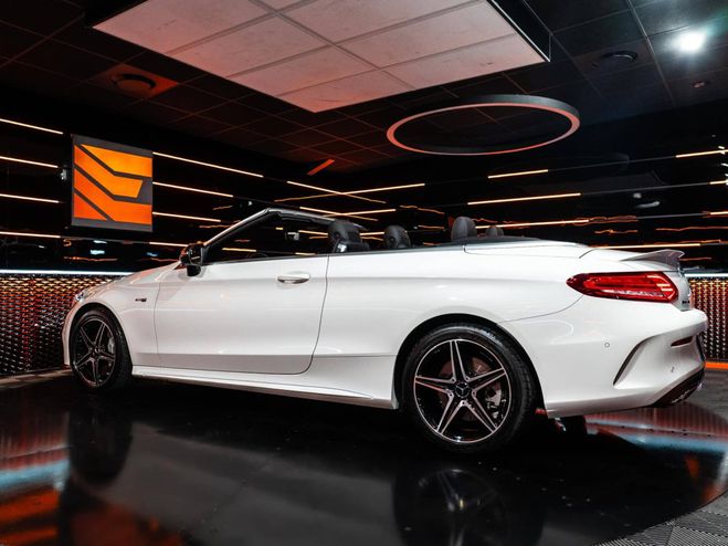 Mercedes Classe C 43 AMG CABRIOLET 3.0L 367CH 4 MATIC 149 - BLANC POLAIRE UNIE de 2017
