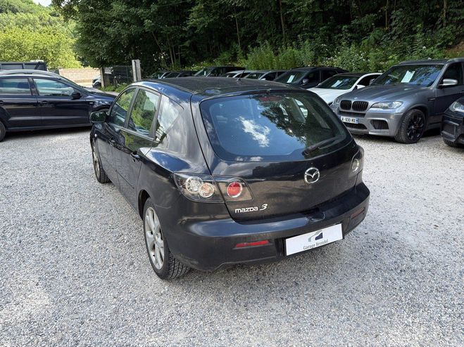Mazda 3 BK 1.6 MZ-CD 110cv Performance 2e main Noir de 2008