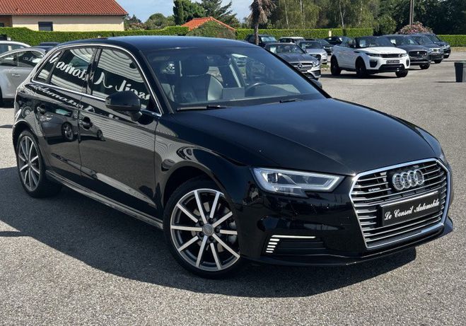 Audi A3 Sportback 40 E-TRON 204CH DESIGN LUXE S  Noir de 2020