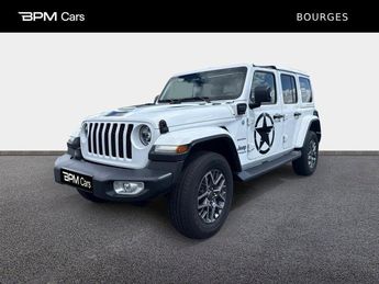  Voir détails -Jeep Wrangler Unlimited 2.0 T 380ch 4xe Sahara Command à Bourges (18)