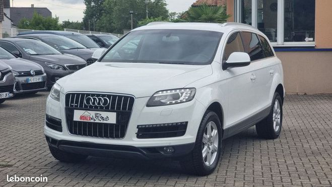 Audi Q7 3.0 V6 TDI 204CH FAP S LINE QUATTRO TIPT Blanc de 2012