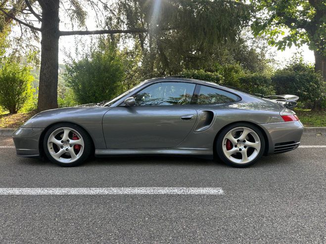 Porsche 911 996 Turbo 3.6L 420CH BVM6 Gris fonc de 2001