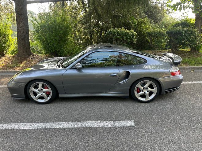 Porsche 911 996 Turbo 3.6L 420CH BVM6 Gris fonc de 2001
