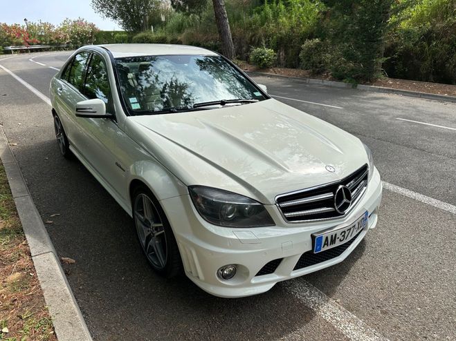 Mercedes Classe C III 63 AMG AVANTGARDE BVA7 SPEEDSHIFT PL Blanche de 