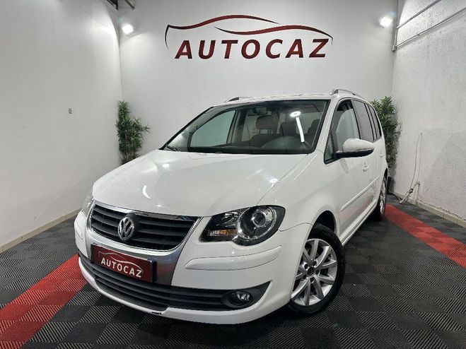 Volkswagen Touran 2.0 16S TDI 140 Confortline DSG6 7PLACES Blanc de 2009