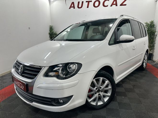 Volkswagen Touran 2.0 16S TDI 140 Confortline DSG6 7PLACES Blanc de 2009