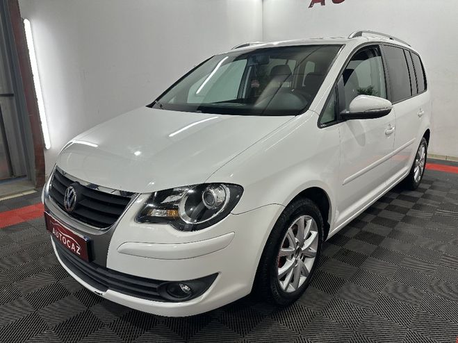 Volkswagen Touran 2.0 16S TDI 140 Confortline DSG6 7PLACES Blanc de 2009