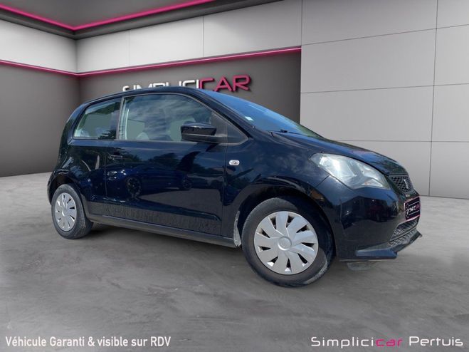 Seat Mii 1.0 60 ch Ecomotive Reference // faible  Noir de 2013