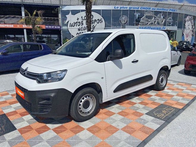 Citroen Berlingo FOURGON BlueHDi 100 DRIVER GPS Camra Blanc de 2021