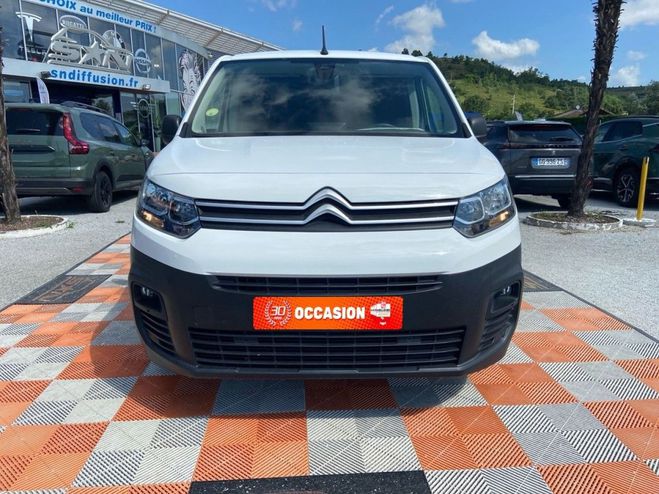 Citroen Berlingo FOURGON BlueHDi 100 DRIVER GPS Camra Blanc de 2021