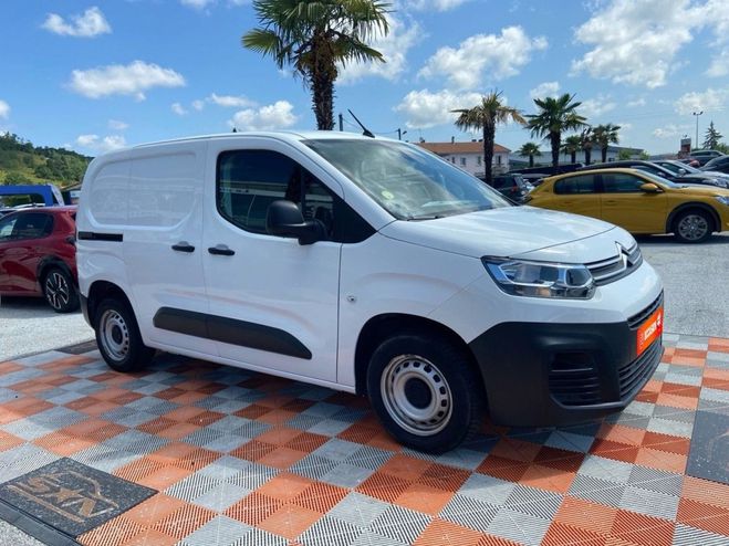 Citroen Berlingo FOURGON BlueHDi 100 DRIVER GPS Camra Blanc de 2021