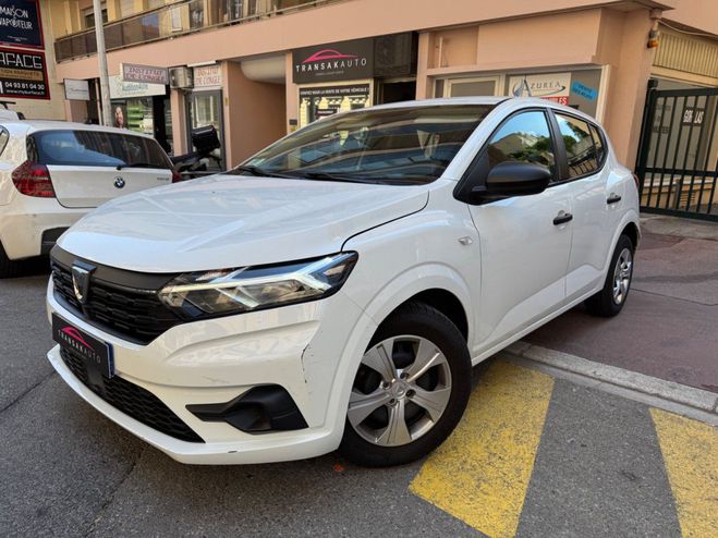 Dacia Sandero 1.0l SCe 65 CV Confort Blanc de 2022