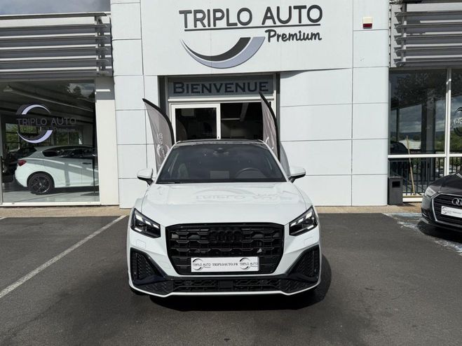 Audi Q2 2.0 35 TDI - 150 - BV S-tronic S line    BLANC de 2023