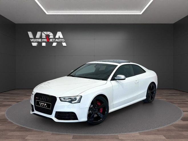 Audi RS5 Coup� 4.2 FSI V8 Quattro 450 ch ? Toit p Blanc de 2015