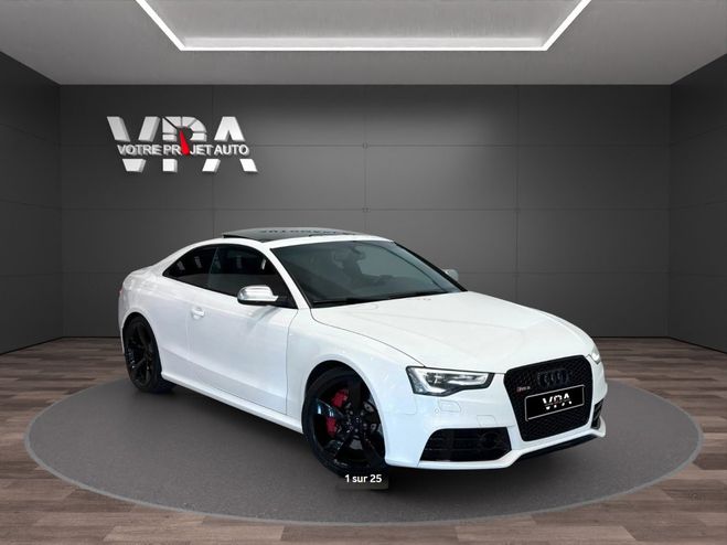 Audi RS5 Coup� 4.2 FSI V8 Quattro 450 ch ? Toit p Blanc de 2015