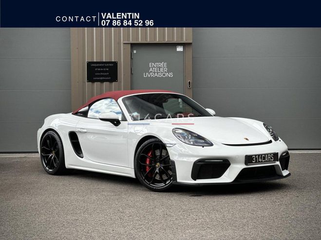 Porsche 718 Spyder 4.0i - 420 TYPE 982 . BLANC de 2019