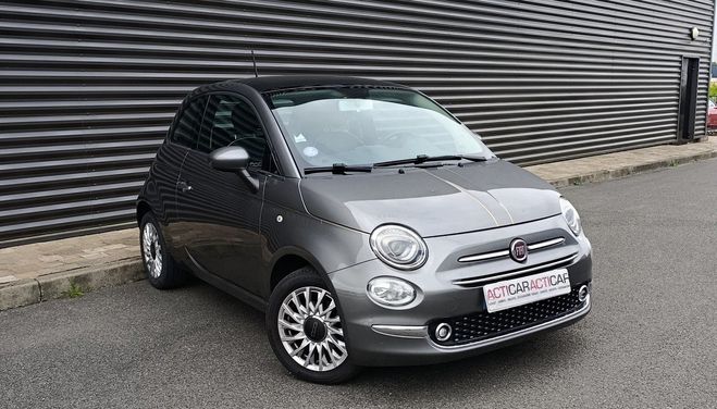 Fiat 500 PHASE II 1.2 LOUNGE Gris Anthracite Mtallis de 2018
