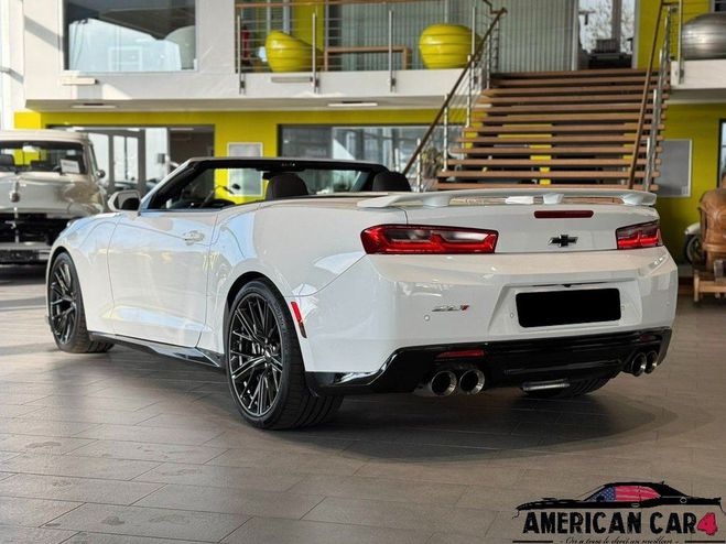 Chevrolet Camaro Zl1 Cabriolet - V8 6.2 659CH Blanc de 2017