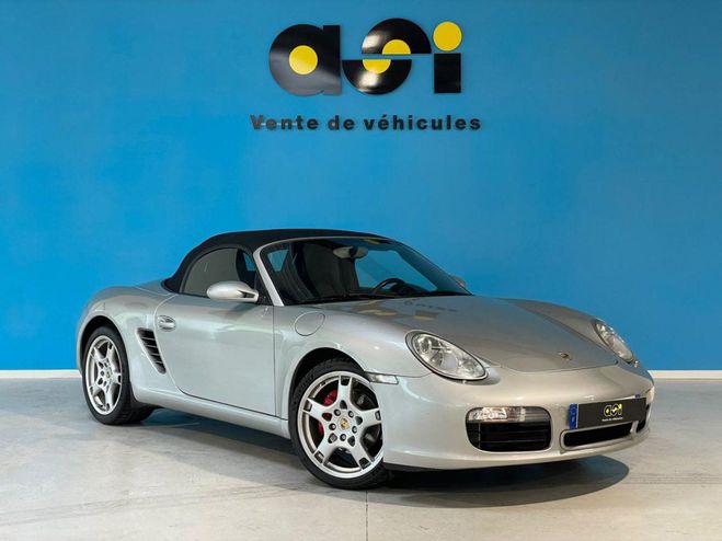 Porsche Boxster 987 CABRIOLET S gris de 2005