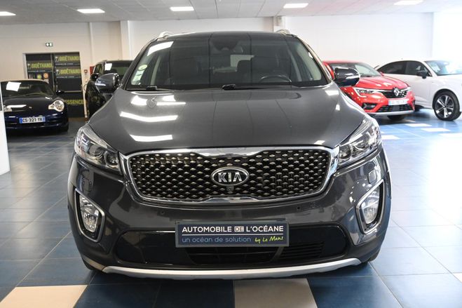 Kia Sorento 2.2 CRDI 200 ch ISG 4x4 7pl Ultimate A GRIS FONCEE de 2016